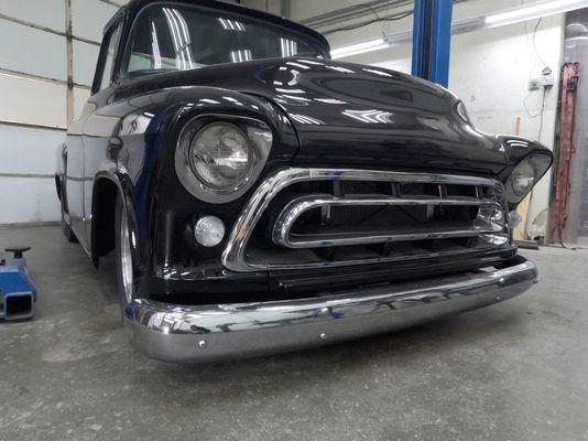 57 Chevy Truck in for some work at Sabin Restoration