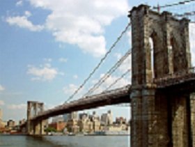 Brooklyn Bridge to New York City