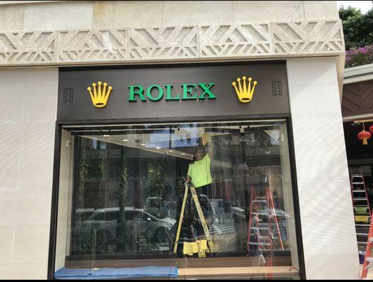 Commercial Clean at Rolex opening day in Hawaii