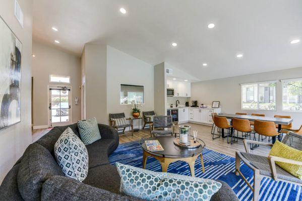 Gladstone Ridge Apartments offering newly renovated one and two bedroom apartments, a swimming pool, and garages in Glendora, CA.