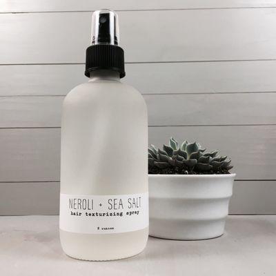 Neroli + Sea Salt spray we sell and use in our Heavenly Head Massage add-on.