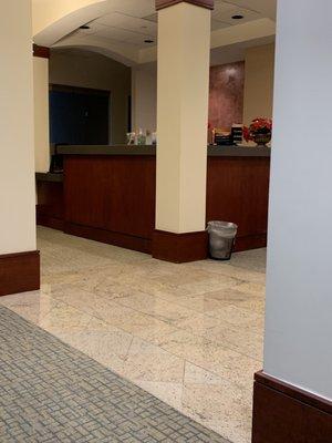 Waiting room area