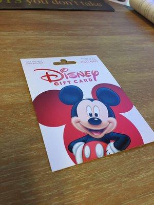 This $100 Disney gift card was a major prize for the Tahoe Park Neighborhood Association's raffle, and YOU made it happen!!