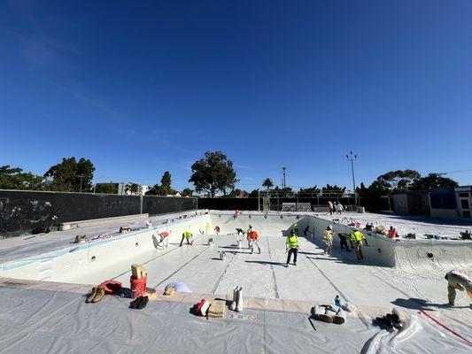 Swimming pool, resurface, and design