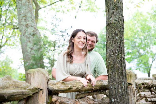 outdoor engagement session