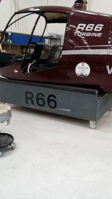 first R66 ship to ever get overhauled and repaired.