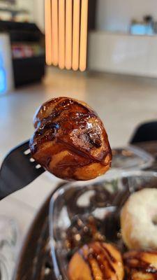 Chocolate Stuffed Bomboloni