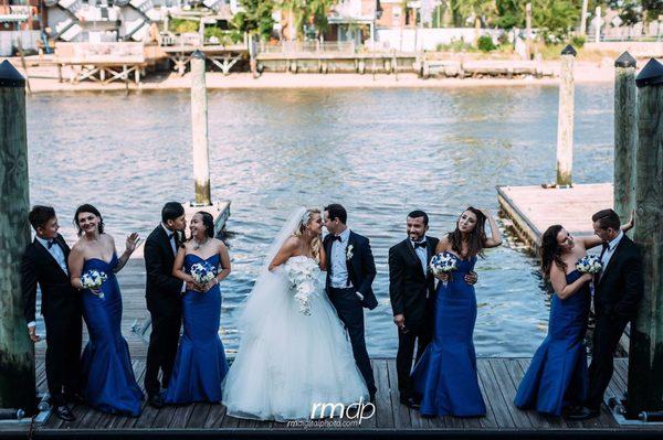 My bridal party captured on Howard beach by Rafal photographer