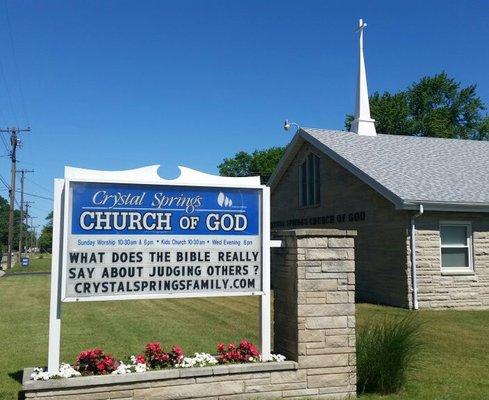 Simply church, you got to love it!