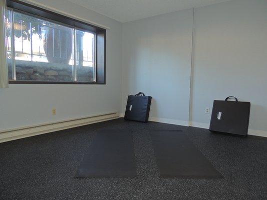 Yoga/Movement room.  A place to go jump around, so as not to disturb your downstairs neighbors.