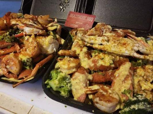 Double trouble Beastmode Seafood plates