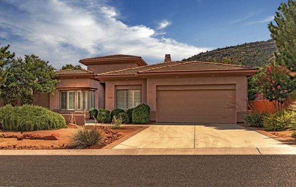 Elegant home located in the highly desirable Sedona Golf Resort at 1410 Crown Ridge Road