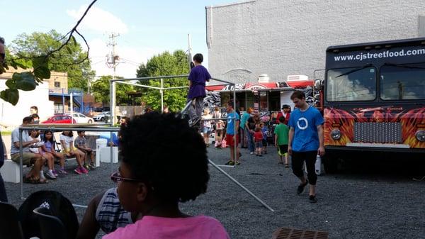 At CAM..1st Friday Circus