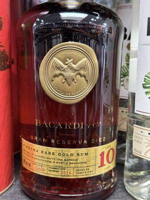 Bacardi  10 year Reserva