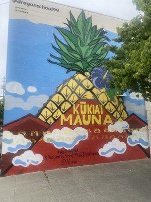 Native Hawaiian mural