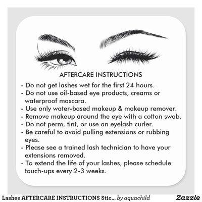 Aftercare Instructions