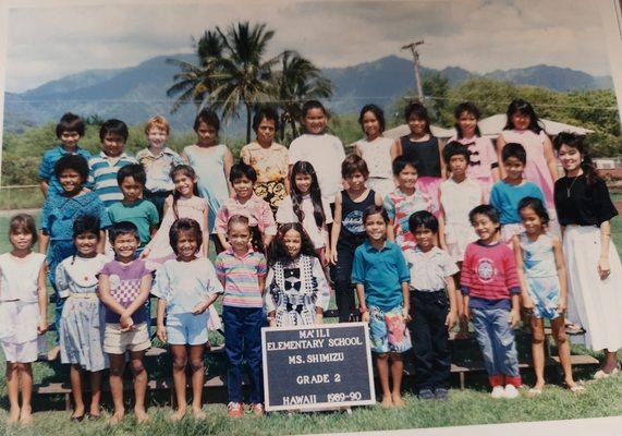 School photo 1989-1990