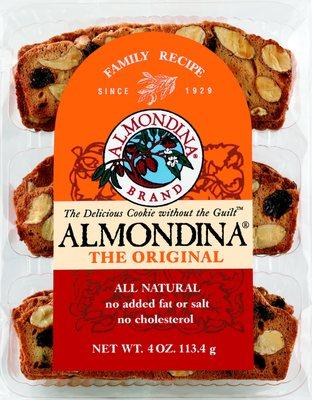 Our Orignal Almondina.  The same recipe as Grandma Dina baked almost 100 years ago.