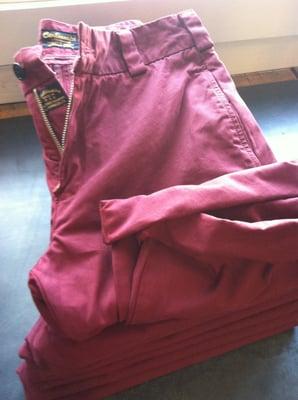 Men's Toaster Red Chinos