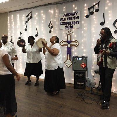 Gospel Fest provided fun for residents, patients, & families to join together, relax, and have fun.