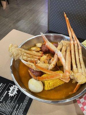 Snow Crab Legs, Shrimp(No Head)