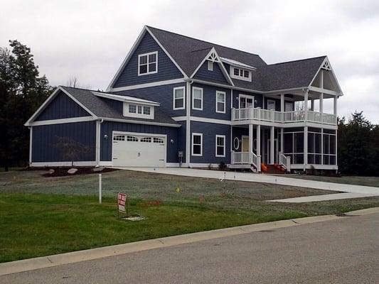 A new Custom Modular home in South Haven, Michigan