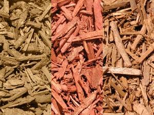 Colored Wood chips