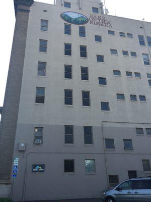 The Bank of the Sierra branch in Visalia on 128 E. Main St.