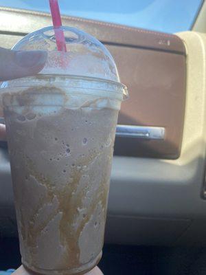 This was the blended Milky Way... it was so good that I only remembered to take a photo several sips in...