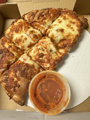 Eggplant Parmesan Calzone