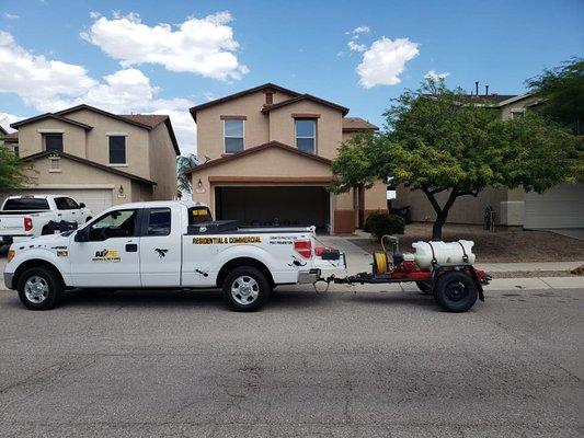 We also do weed control.