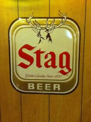 Stag is a southern Illinois original as well.  It was first brewed in Belleville, Illinois way back when.