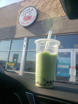 Honeydew boba