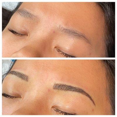 Microbladed Brows