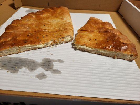 Large Calzone...TERRIBLE