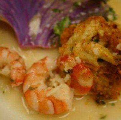 Shrimp and crab cakes