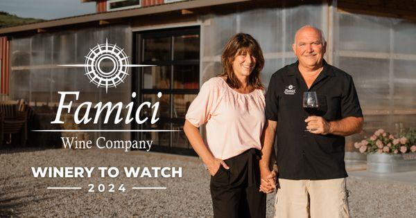 2024 Winery to Watch! Owners: C.J. & Janet