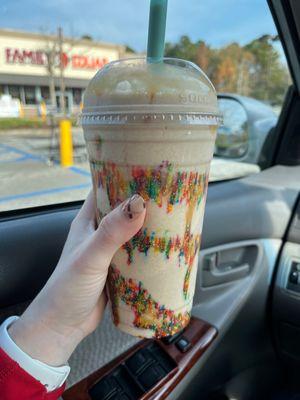 King Cake Shake w no whip