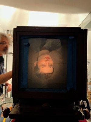 Tintype portrait