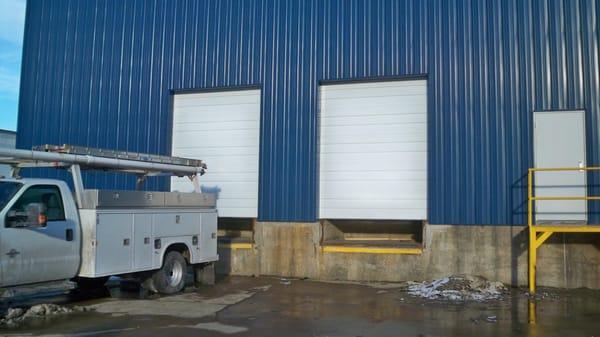 Commercial garage doors