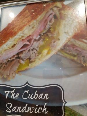 Authentic Cuban sandwich