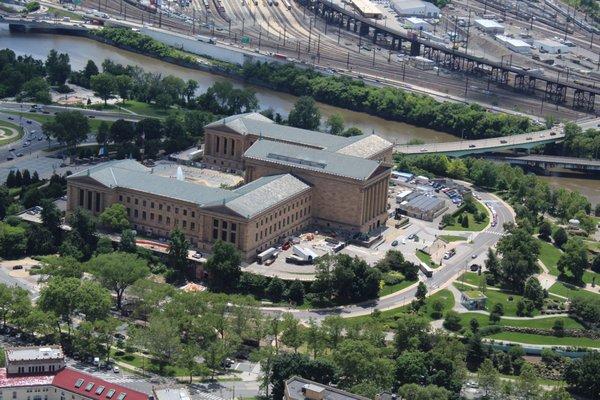 Art museum as seen during our skyline tour