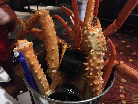 King AND Snow Crab legs