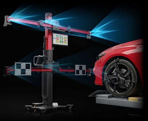 Now We Perform a  Wheel Alignment and ADAS or Advanced Driver Assistance Systems