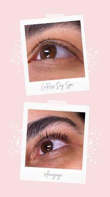 Lash lift + tint