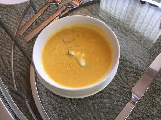 Cream of Squash soup