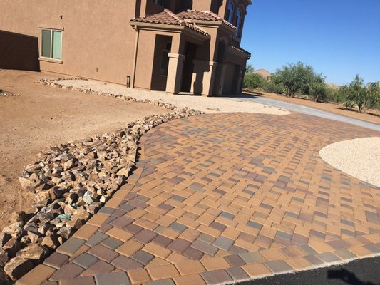 They did a wonderful job on our pavers!