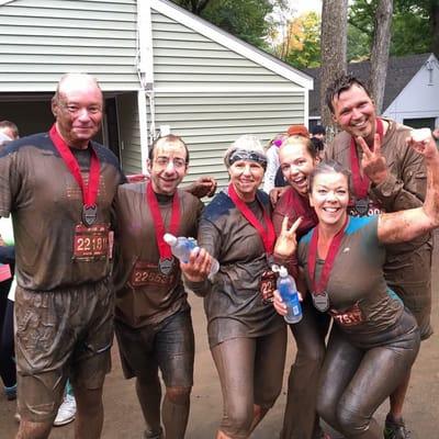 Xelerators from Anytime fitness, NIantic, CT conquer the Warrior Dash!