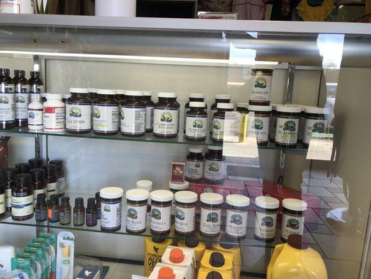 We carry many different types of vitamins and other supplements