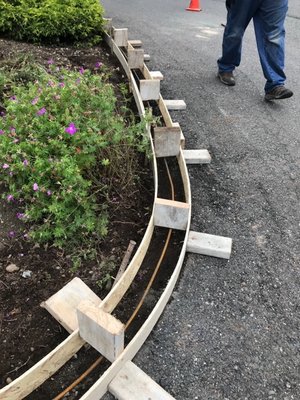 Curb prep